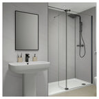 Multipanel CLASSIC - Type D - Continuous H Joint - Aluminium Extrusion - Matt Black - 2450mm Long