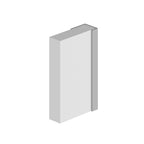 Multipanel CLASSIC - Type C - End Cap - Aluminium Extrusion - Brushed Brass - 2450mm Long