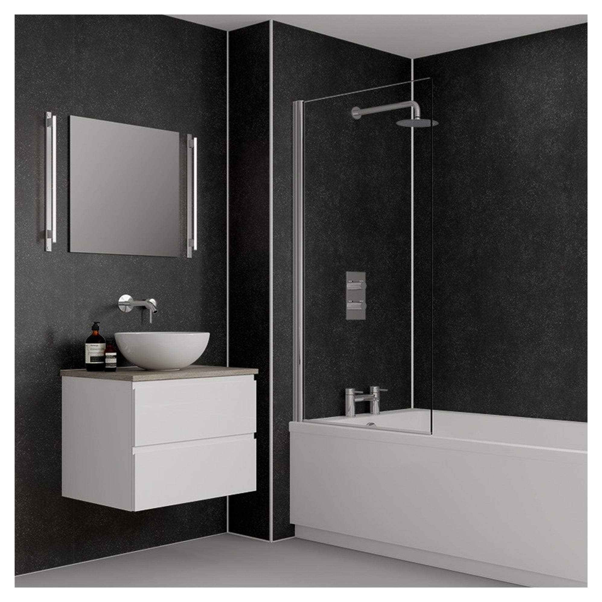 Multipanel Wall Panel Profile Type Y Last Corner Profile White