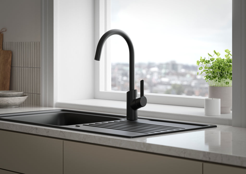 Bristan Maple EF Sink Mixer MPl EFSNK BLK Black MPL EFSNK BLK