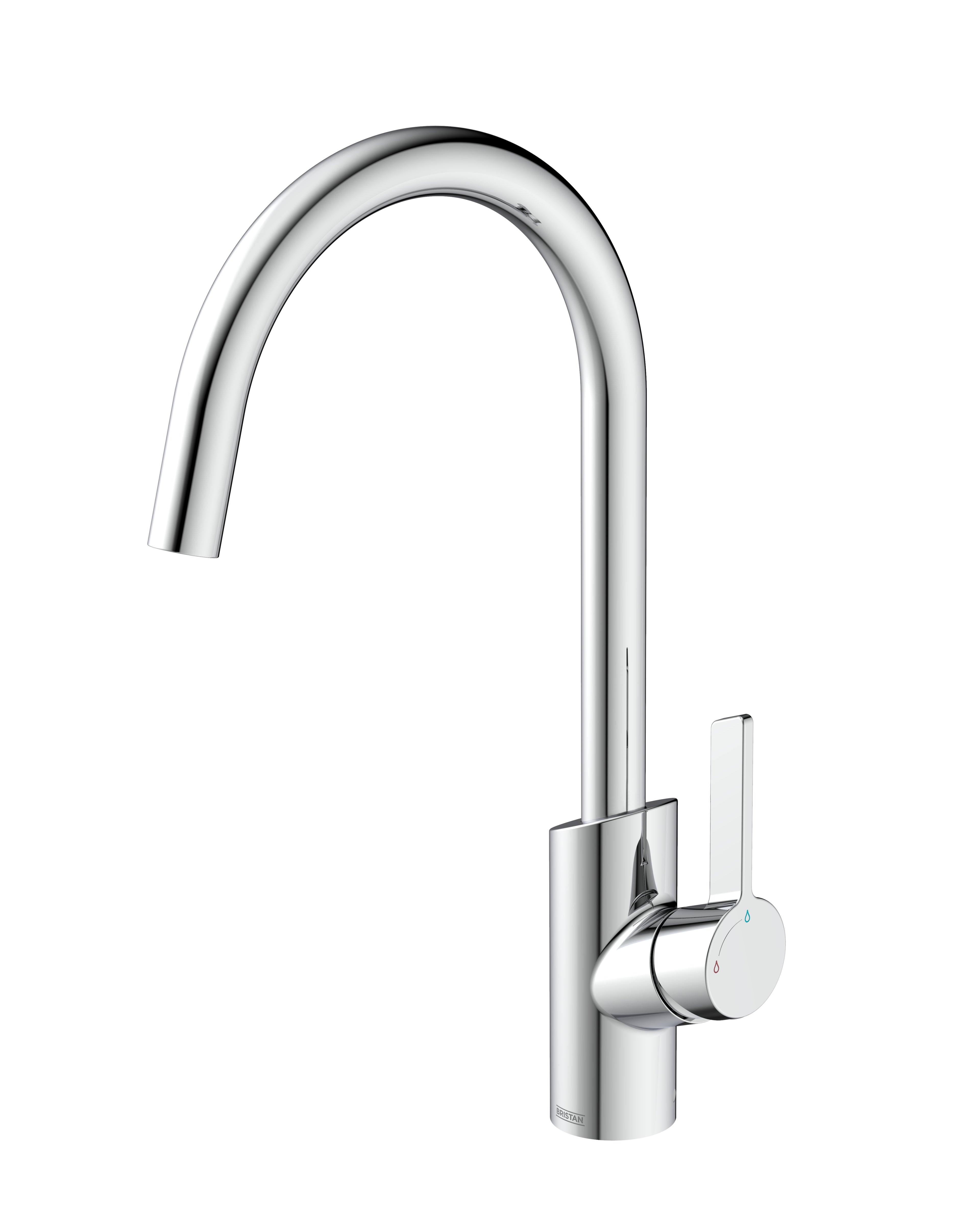Bristan Maple Easyfit Kitchen Sink Mixer Tap Chrome MPL EFSNK C