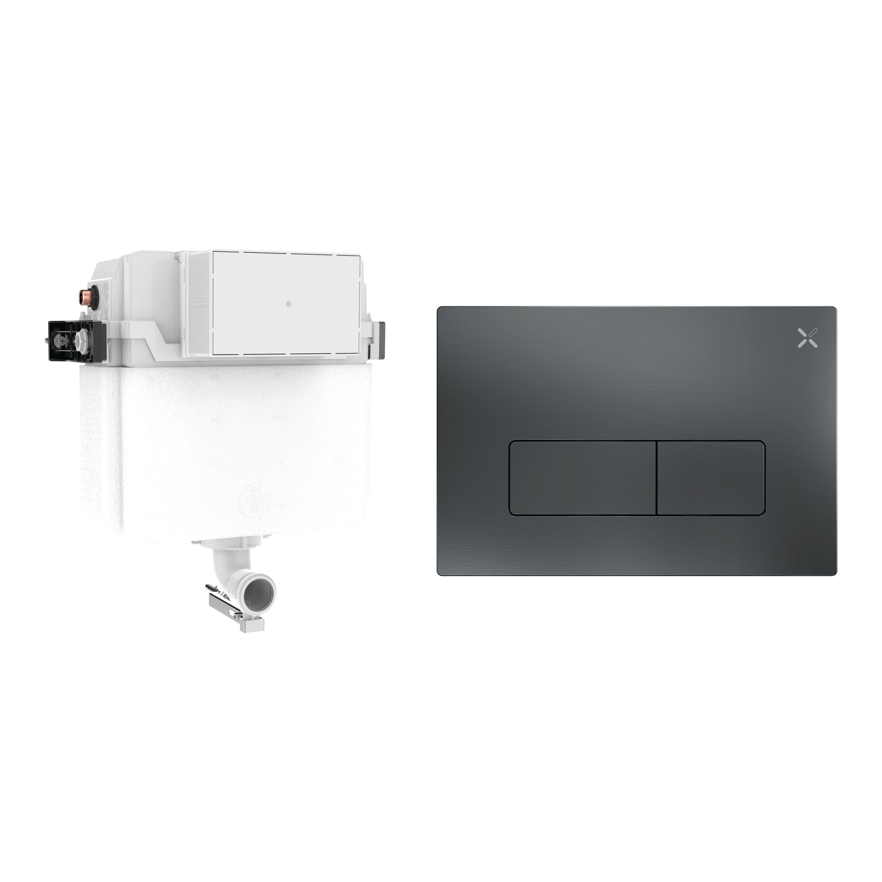 Crosswater MPRO Cistern Set 1 Slate