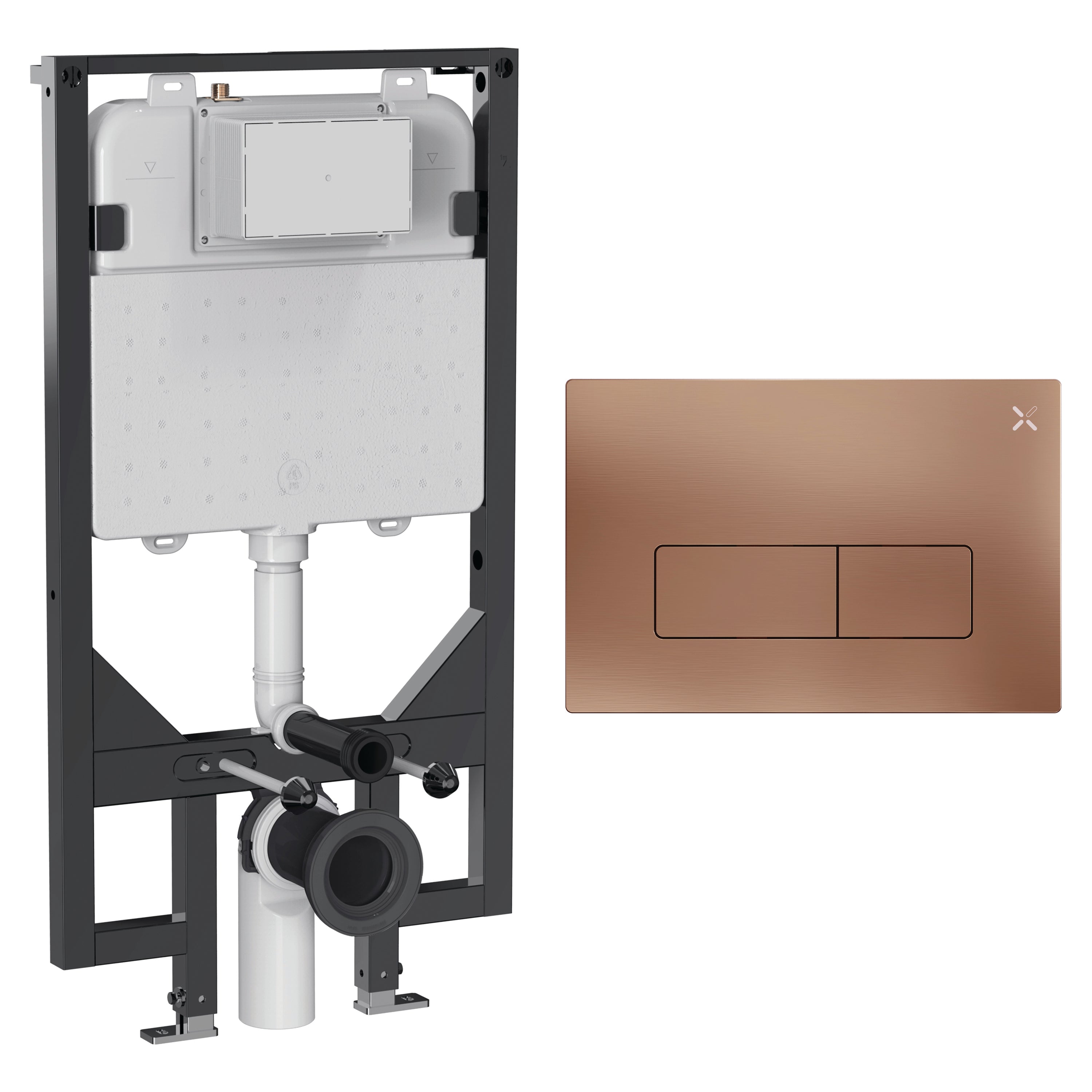 Crosswater MPRO Frame Set 5 Brushed Bronze