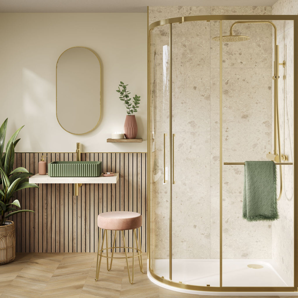 Multipanel TILE Panel - White Terrazzo (0020) - Hydro-Lock T&G - Offset A - 2400x598x11mm - FSC Mix 70%