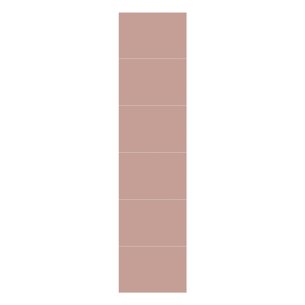 Multipanel Tile Hydrolock 2400mm x 598mm Antique Rose 400x580mm Tile