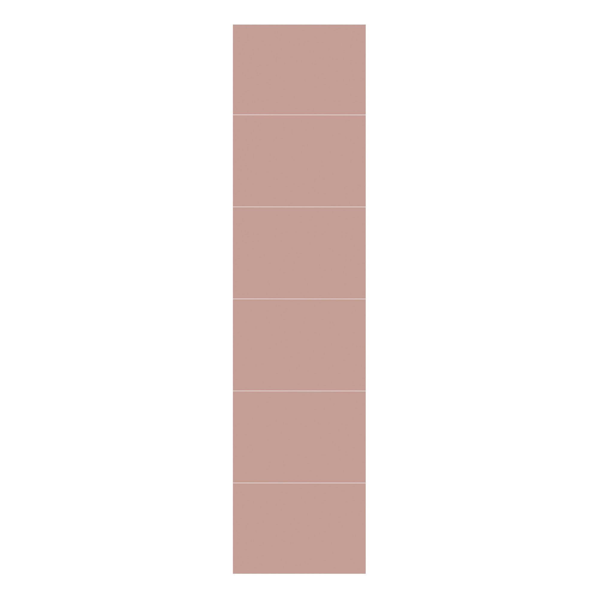 Multipanel Tile Hydrolock 2400mm x 598mm Antique Rose 400x580mm Tile
