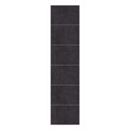 Multipanel Tile Hydrolock 2400mm x 598mm Black Mineral 400x580mm Tile