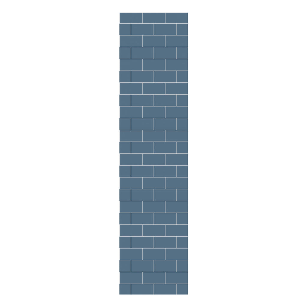 Multipanel Tile Metro Hydrolock 2400mm x 598mm Misty Blue 191x197 Tile