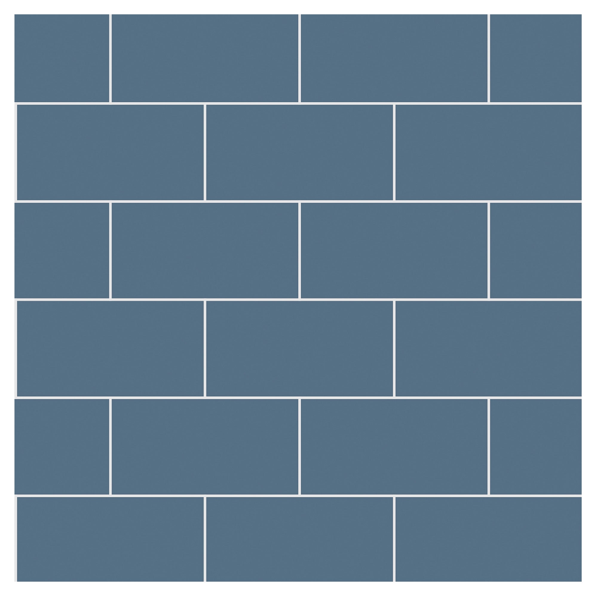 Multipanel Tile Metro Hydrolock 2400mm x 598mm Misty Blue 191x197 Tile