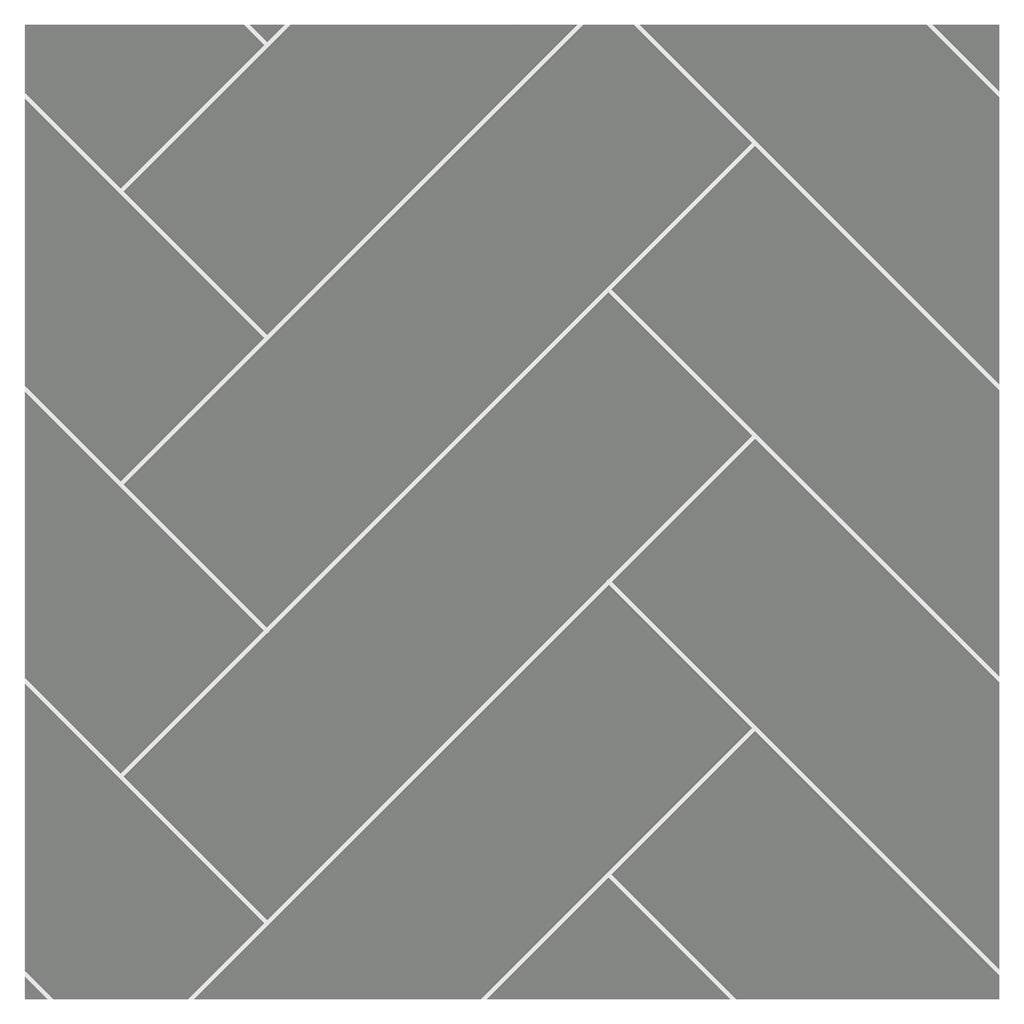 Multipanel Tile Herringbone Hydrolock 2400mm x 598mm Dust Grey 410x123 Tile