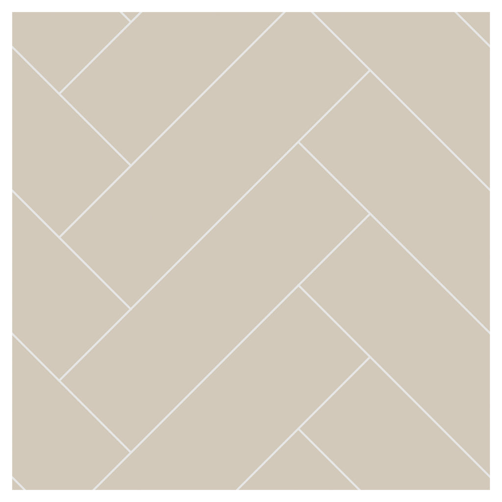 Multipanel Tile Herringbone Hydrolock 2400mm x 598mm Taupe Grey 410x123 Tile