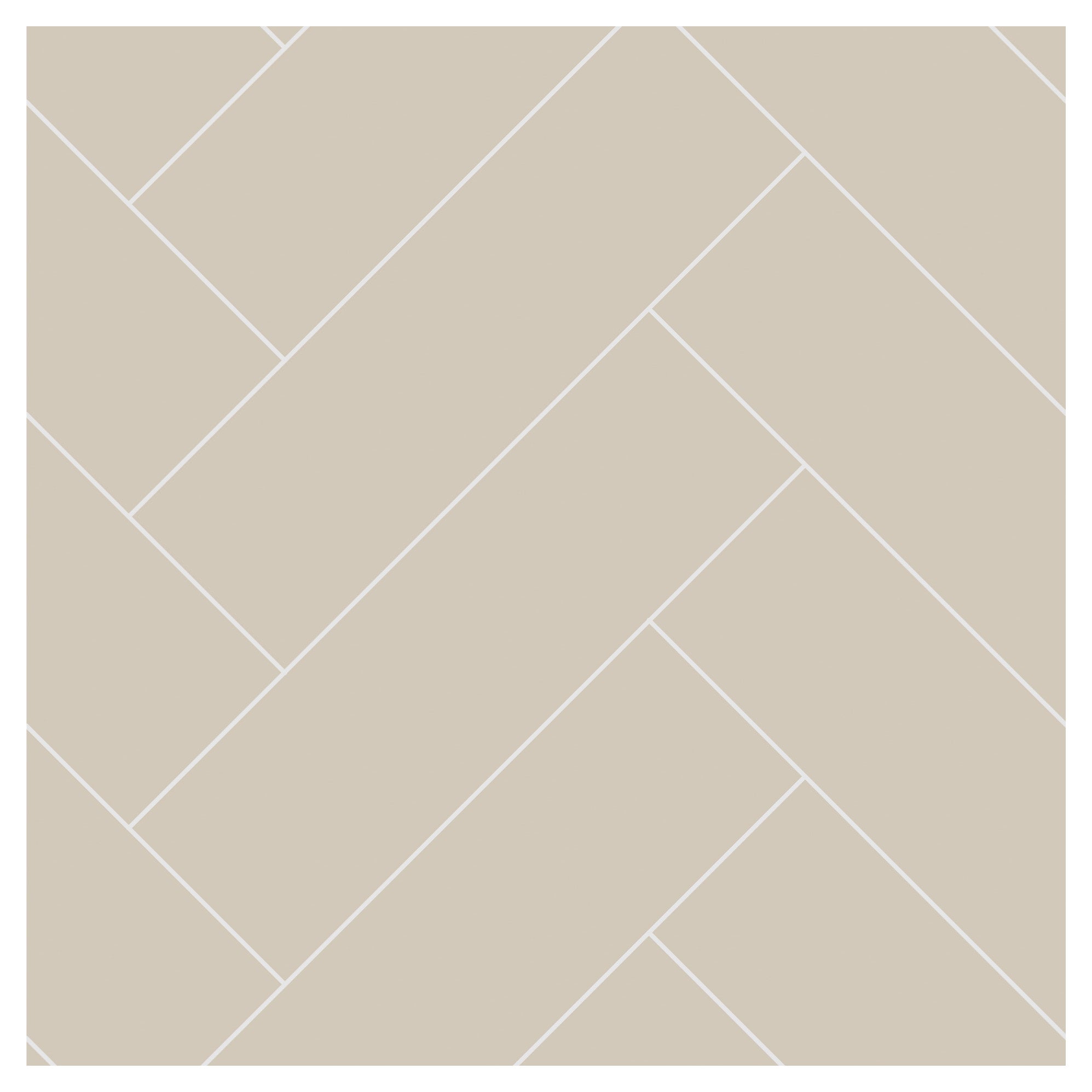 Multipanel Tile Herringbone Hydrolock 2400mm x 598mm Taupe Grey 410x123 Tile