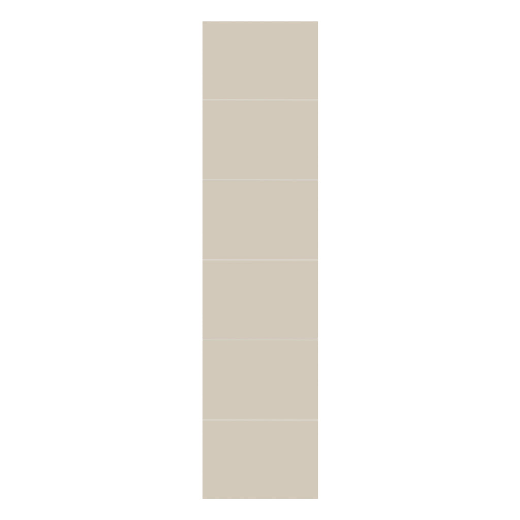 Multipanel Tile Hydrolock 2400mm x 598mm Taupe Grey 400x580mm Tile