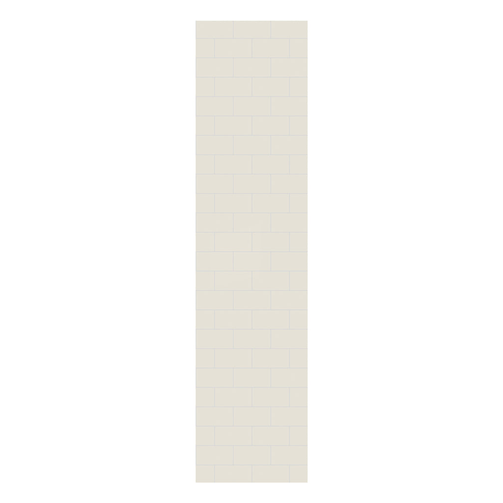 Multipanel Tile Metro Hydrolock 2400mm x 598mm White Grey 191x197 Tile