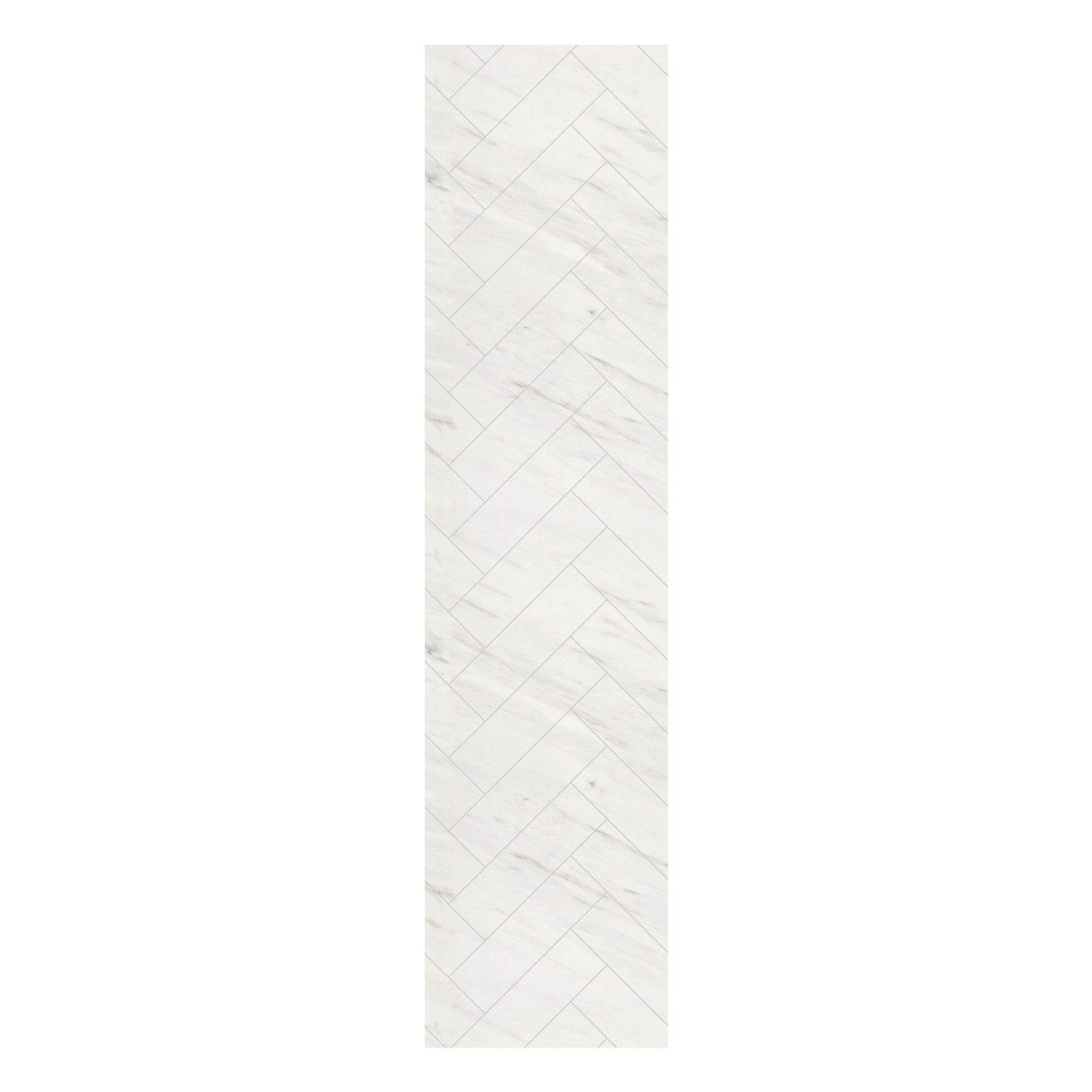 Multipanel Tile Herringbone Hydrolock 2400mm x 598mm Levanto Marble 410x123 Tile