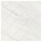 Multipanel Tile Herringbone Hydrolock 2400mm x 598mm Levanto Marble 410x123 Tile