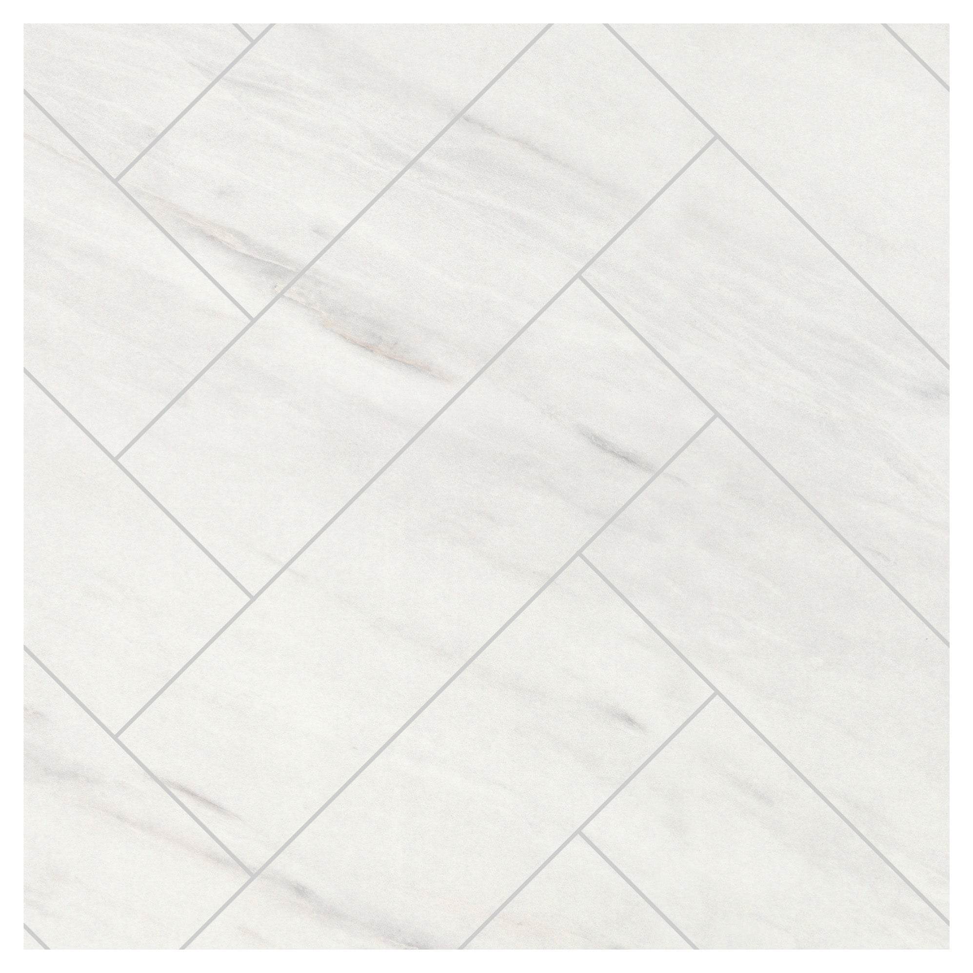 Multipanel Tile Herringbone Hydrolock 2400mm x 598mm Levanto Marble 410x123 Tile