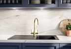 Bristan Monza Easyfit Mono Sink Mixer Brushed Brass MZ SNK EF BB