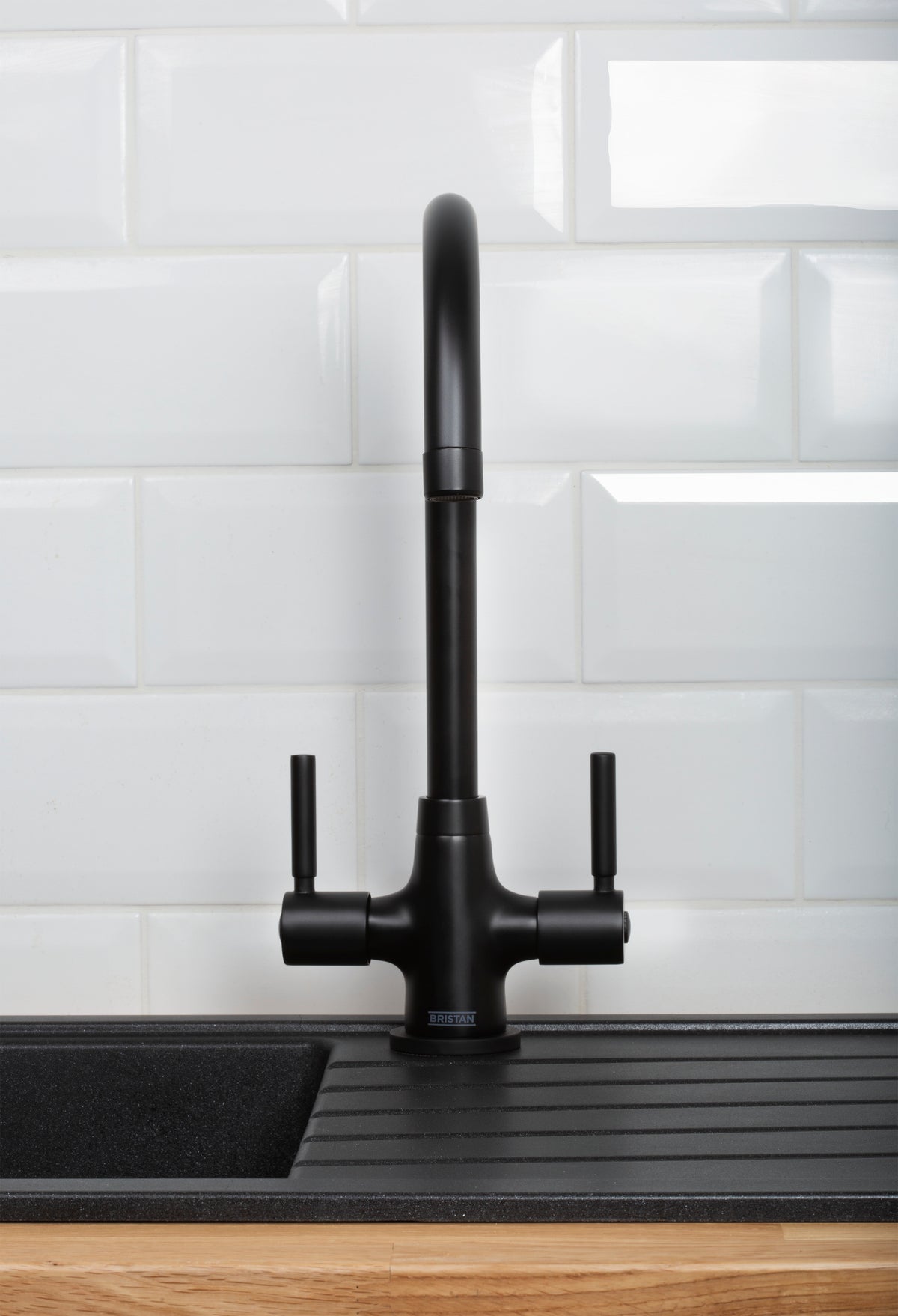 Bristan Hourglass Bath Filler Tap HOU BF BLK Black MZ SNK EF BLK