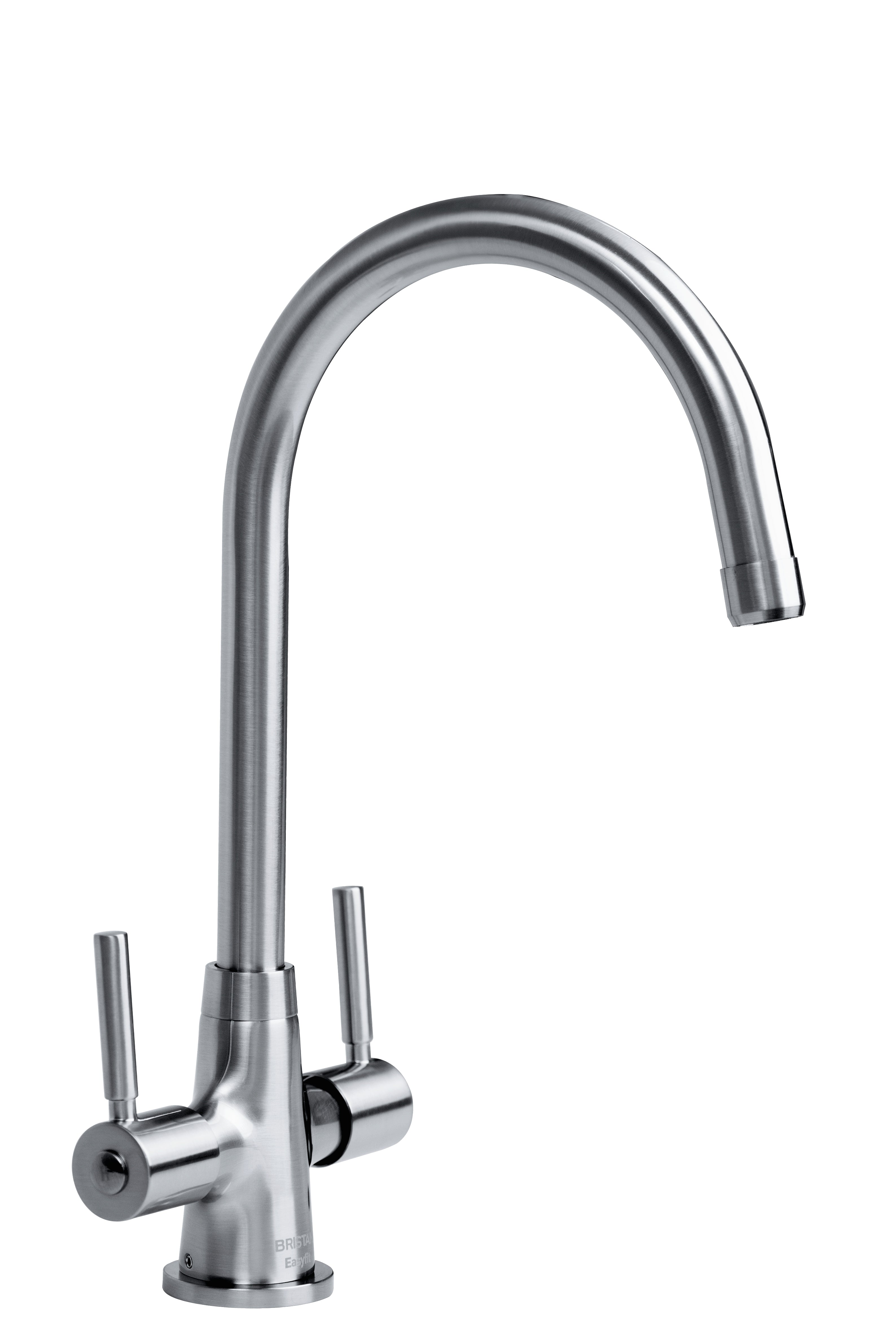 Bristan Monza Easyfit Sink Mixer Brushed Nickel MZ SNK EF BN