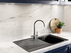 Bristan Monza Easyfit Sink Mixer Brushed Nickel MZ SNK EF BN