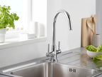 Bristan Monza Easyfit Mono Kitchen Sink Mixer Tap Chrome MZ SNK EF C