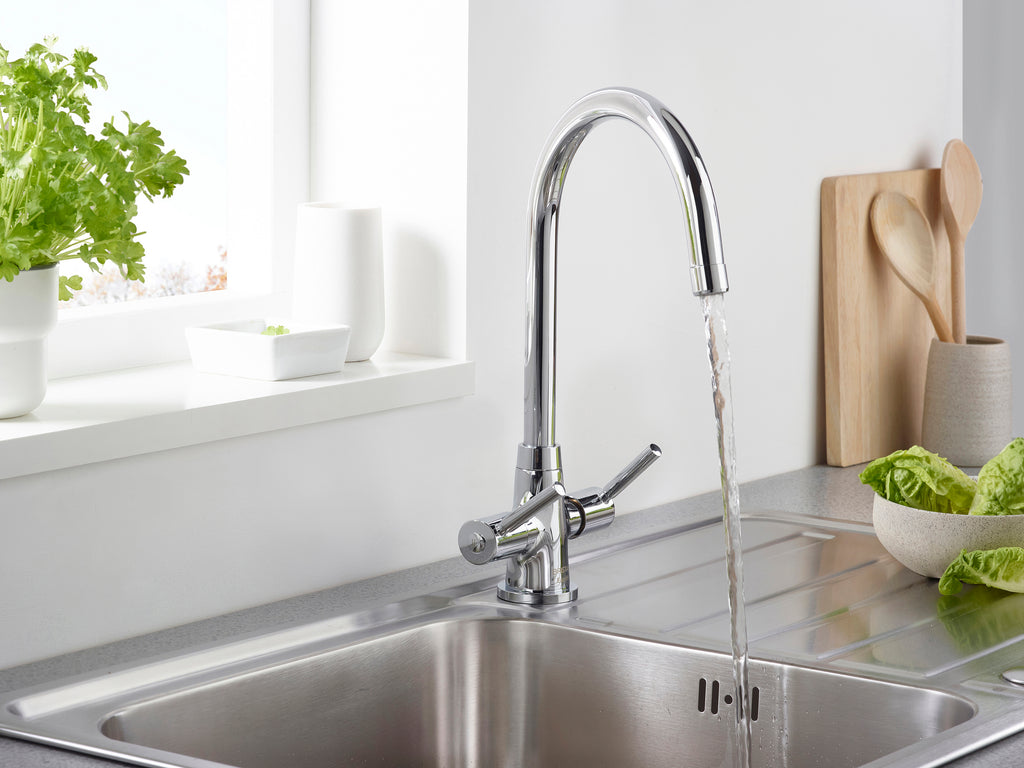 Bristan Monza Easyfit Mono Kitchen Sink Mixer Tap Chrome MZ SNK EF C