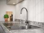 Bristan Monza Easyfit Mono Sink Mixer Gun Metal MZ SNK EF GM
