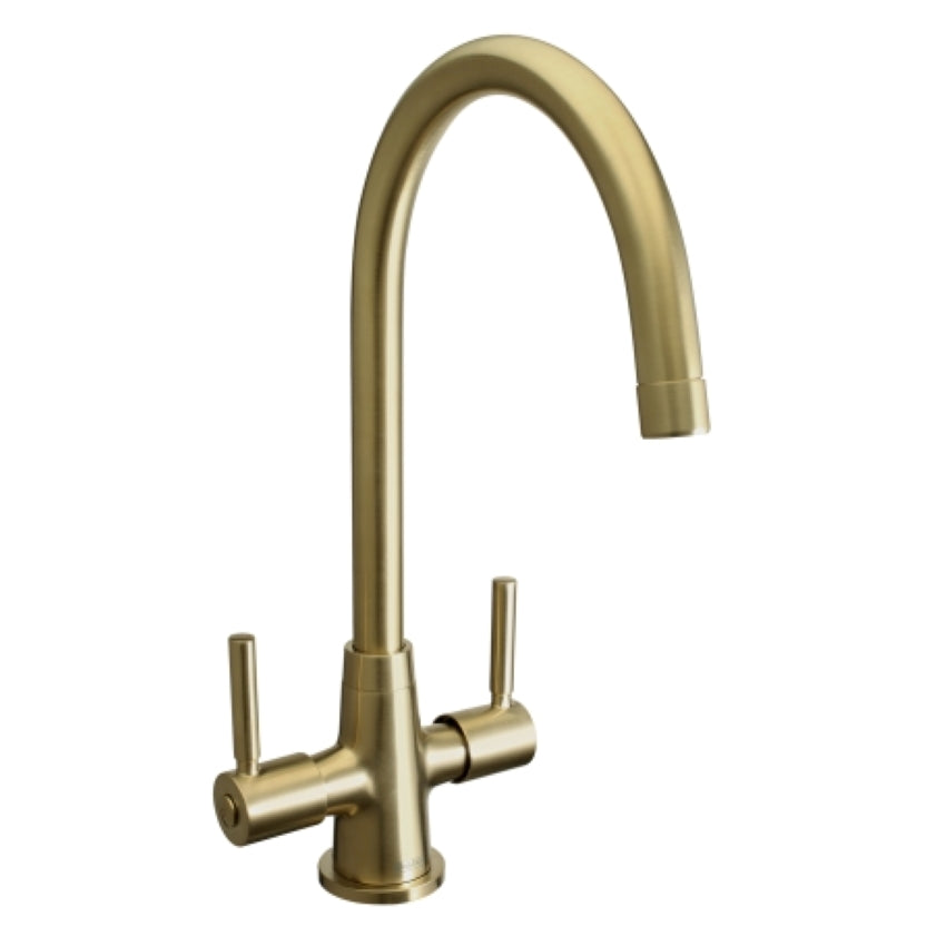 Bristan Monza Easyfit Sink Mixer Tap Brushed Brass MZ SNK EF BB