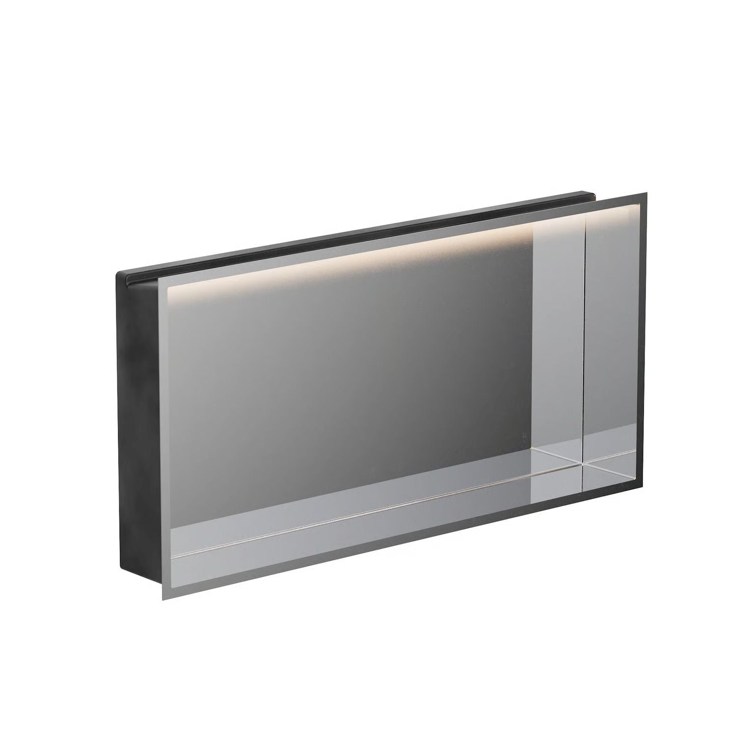 Crosswater Niches 610x305x80mm with LED Light Strip Chrome