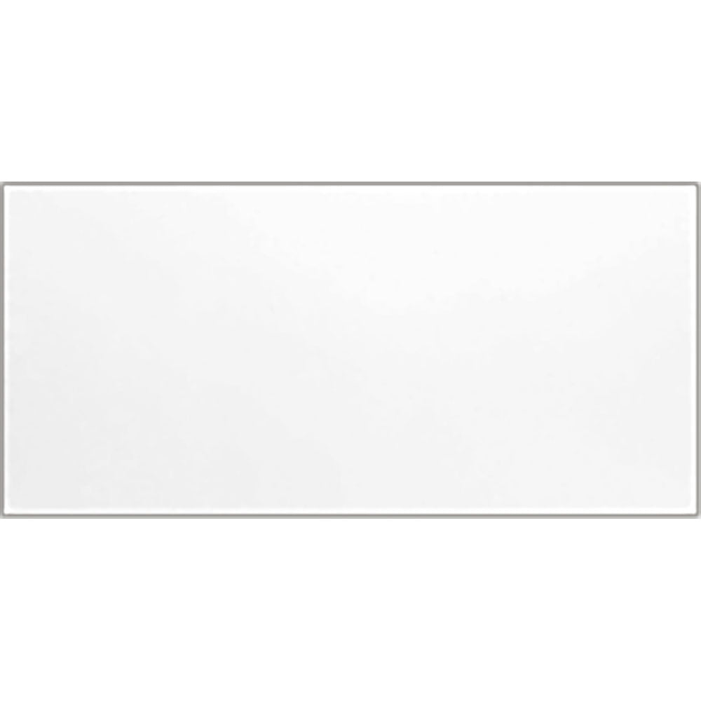 Verona Glossy White Ceramic Wall Tile 250x400mm Pk/15
