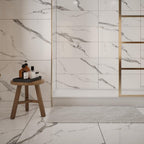 Verona Humber Marble Polished Glazed Porcelain Wall & Floor Tile 600x600mm Pk/3