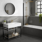 Verona Cawood Dark Matt Ceramic Wall Tiles 300x600mm Pk/9