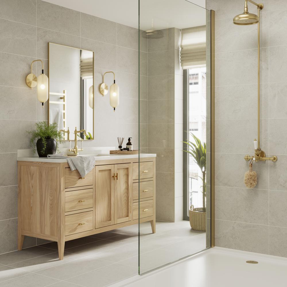 Verona Leyburn Stone Matt Porcelain W&F 300x600mm Pk/7