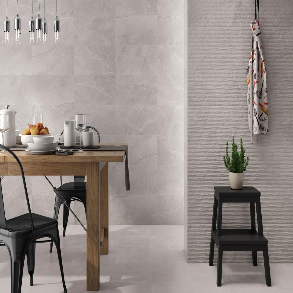Verona Grassington Smoke Matt Ceramic Wall Tile 30x60x0.85 Pk/9
