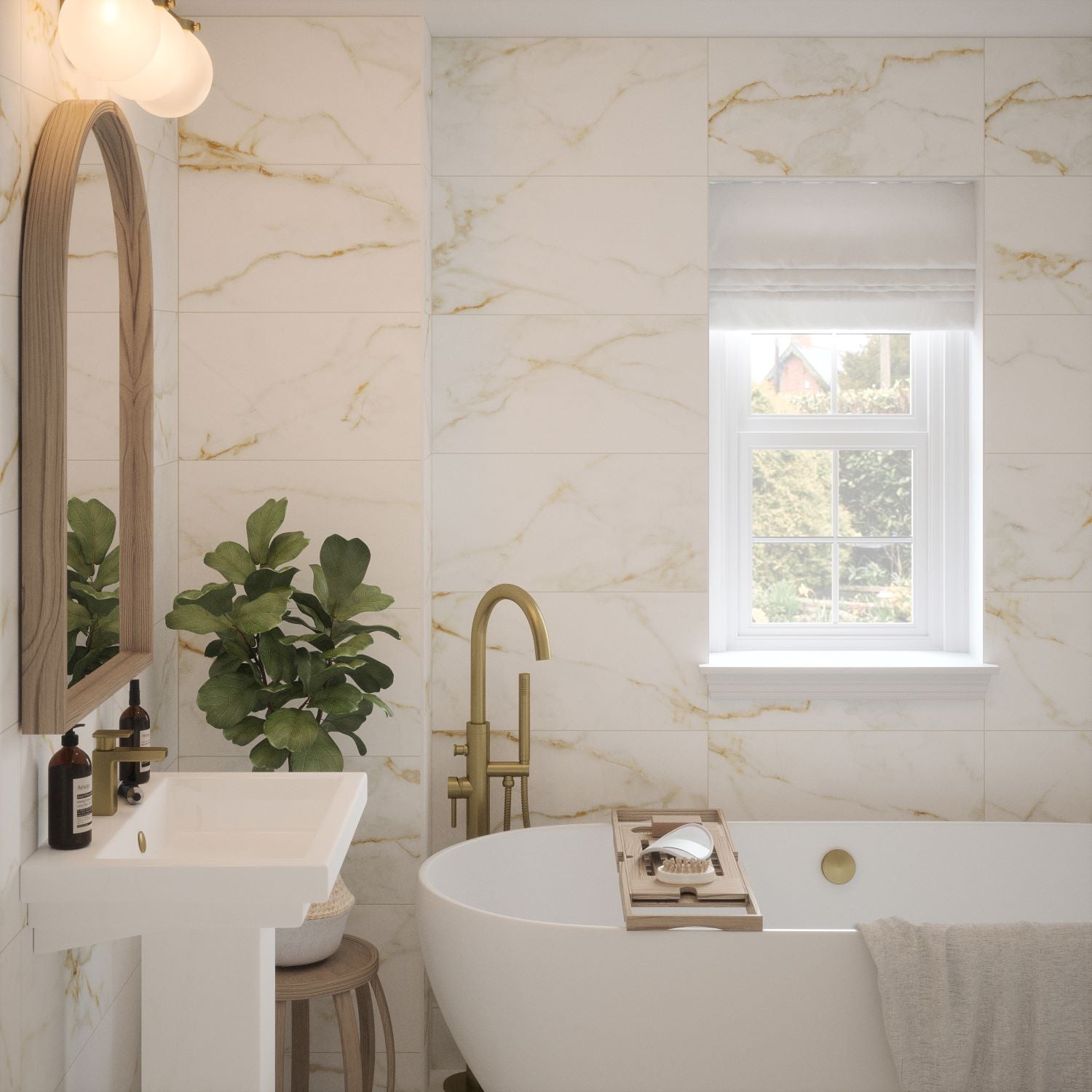 Verona Ganton Matt Ceramic Wall 300x600mm Pk/8