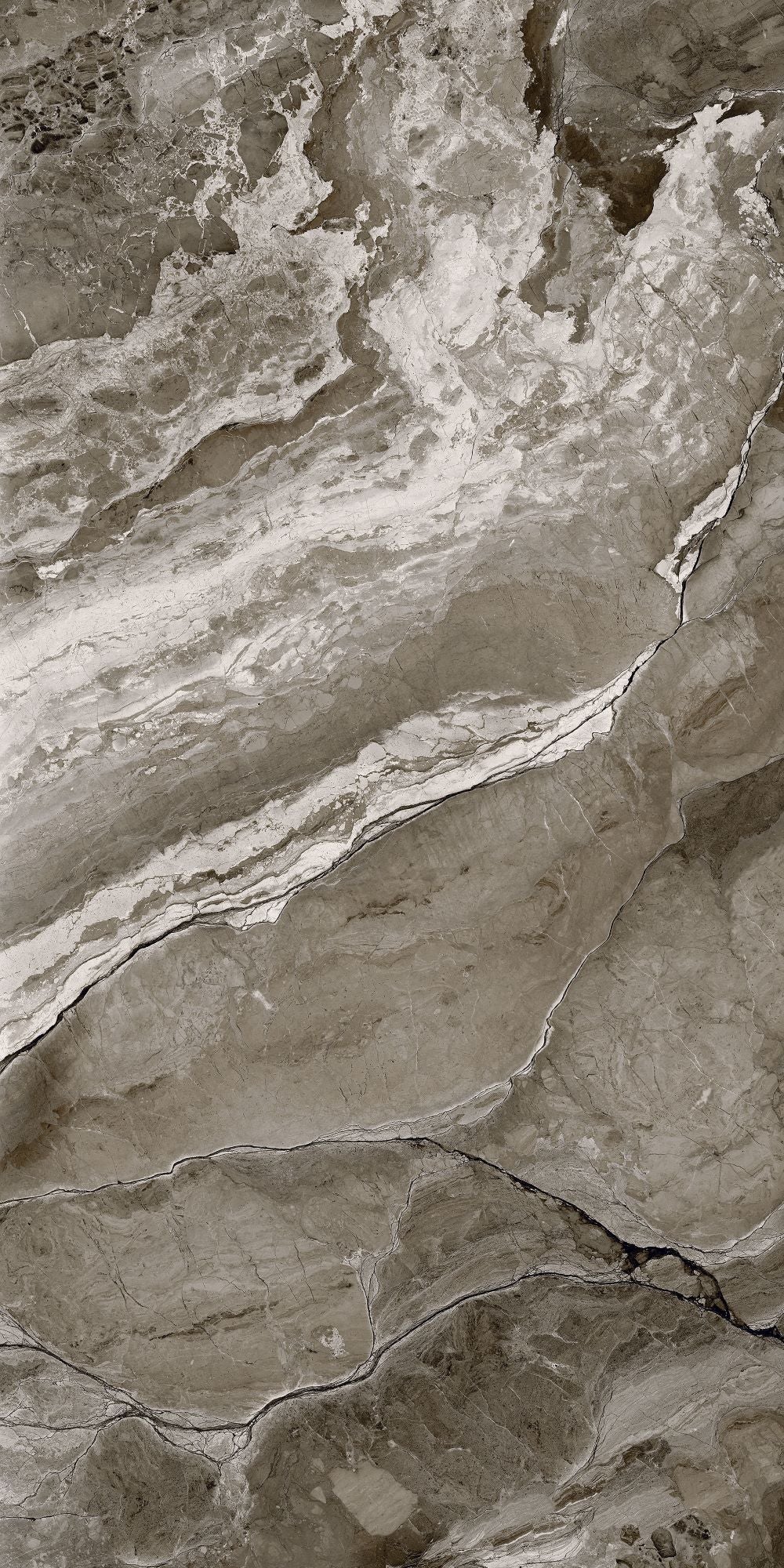 Verona Kent Slate Grey Polished Glazed Porcelain Wall & Floor Tile 600x600mm Pk/3