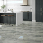 Verona Alwin Emerald Polished Glazed Porcelain Wall & Floor Tile 600x1200mm Pk/2