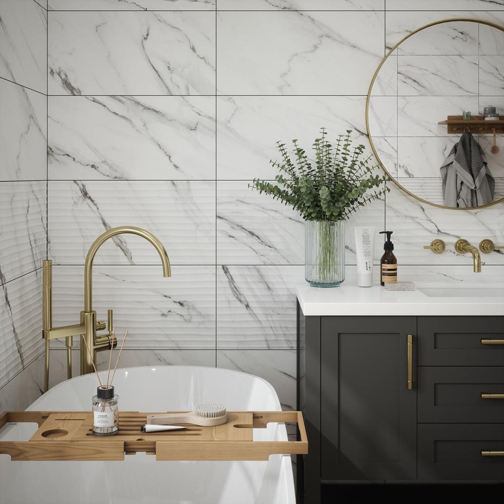 Verona Wetherby Decor Matt Ceramic Wall 300x600mm Pk/8