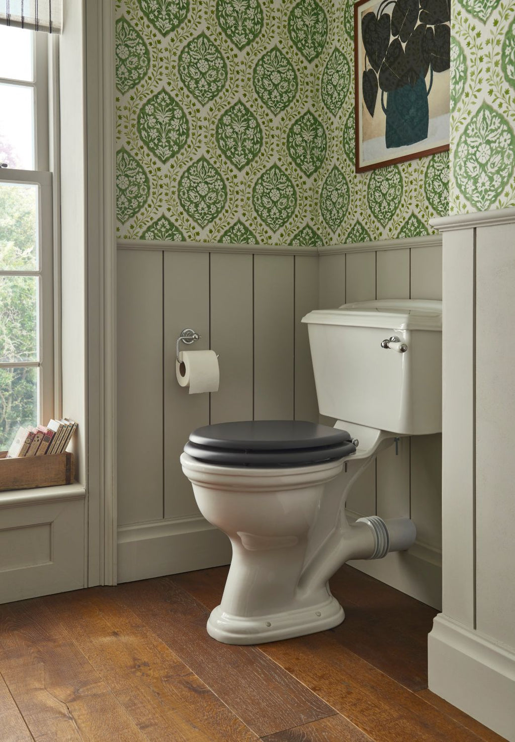 Heritage Dorchester Comfort Height Close Coupled Toilet Pan White