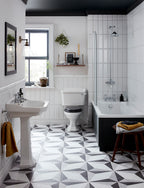 Heritage Granley Full Pedestal White