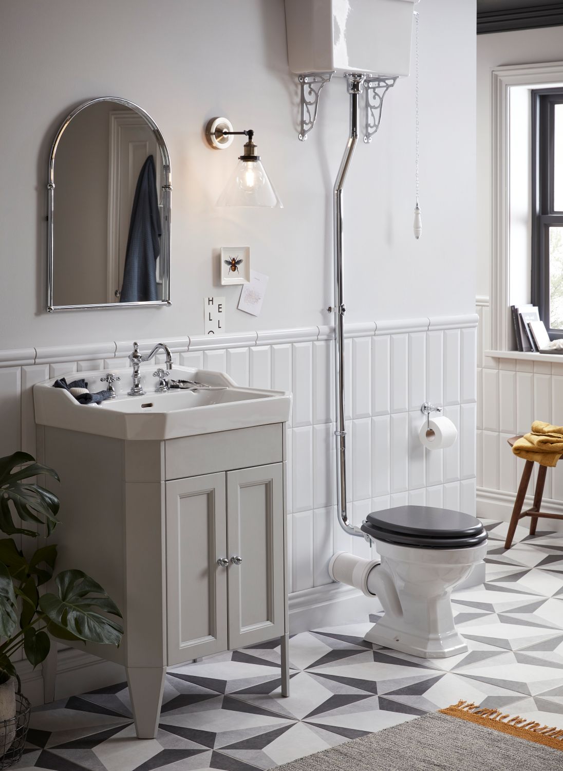Heritage Low Level Toilet Pan only White