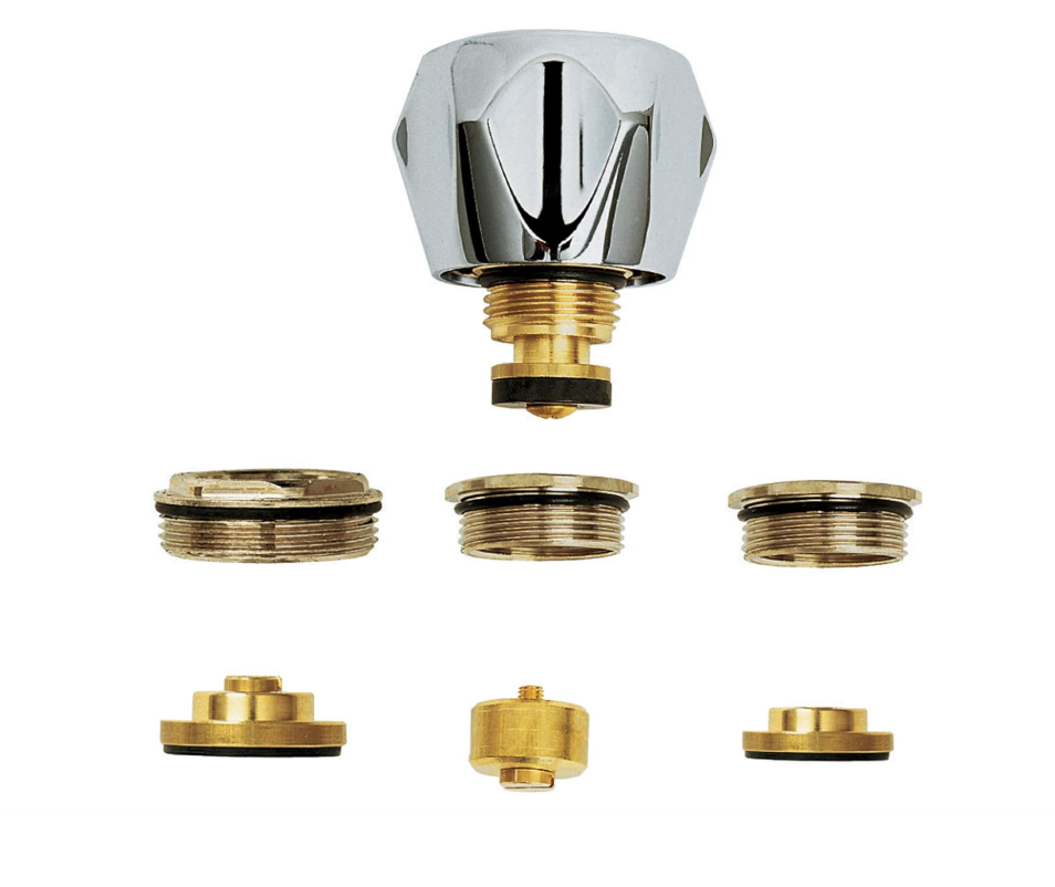 Deva Universal Tap Converters 1/2 in & 3/4 in Kit MCK001 Metal