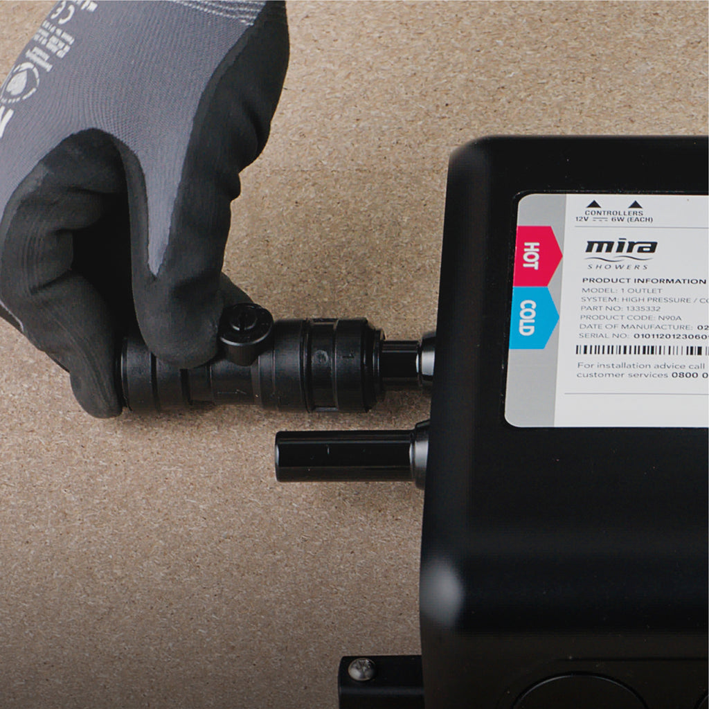 Mira Mode Digital Rear Fed Pumped Shower 1.1980.002.