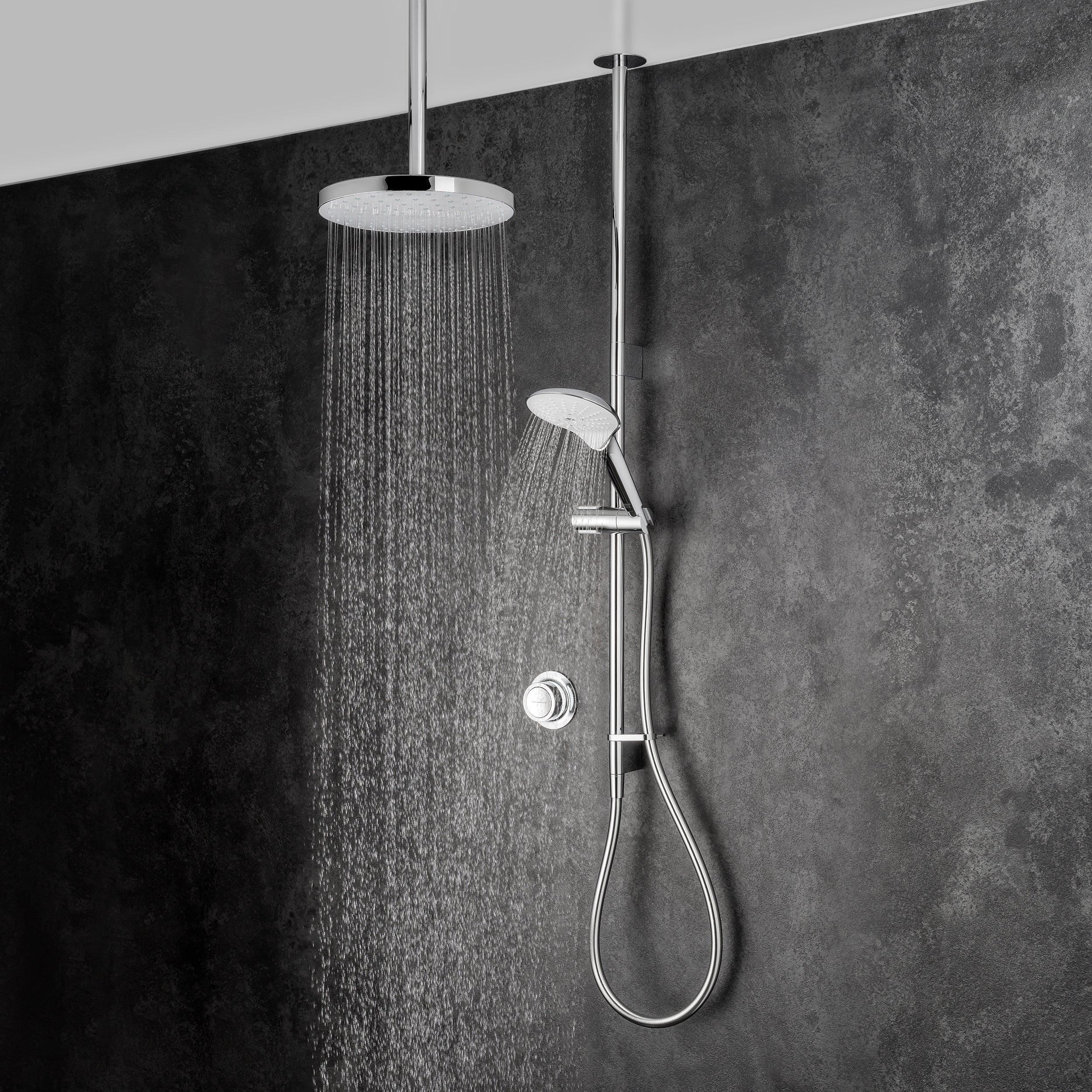 Mira Mode Dual Ceiling Fed Combi Shower 1.1980.007