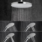 Mira Mode Ceiling Fed Dual Shower 1.1980.008