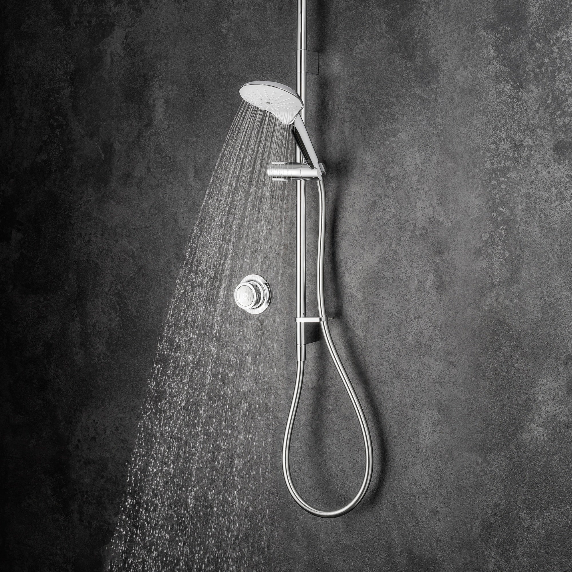 Mira Mode Digital Shower Ceiling Fed High Pressure Single Outlet 1.1980.003.