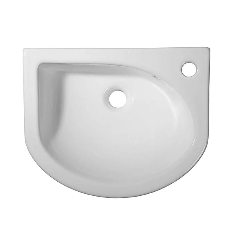 Roper Rhodes Minerva  (W)460 x (H)150 x (D)370mm Slimline Semi-Countertop Basin