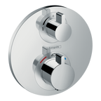 hansgrohe Ecostat S Thermostat for concealed installation for 2 functions Chrome