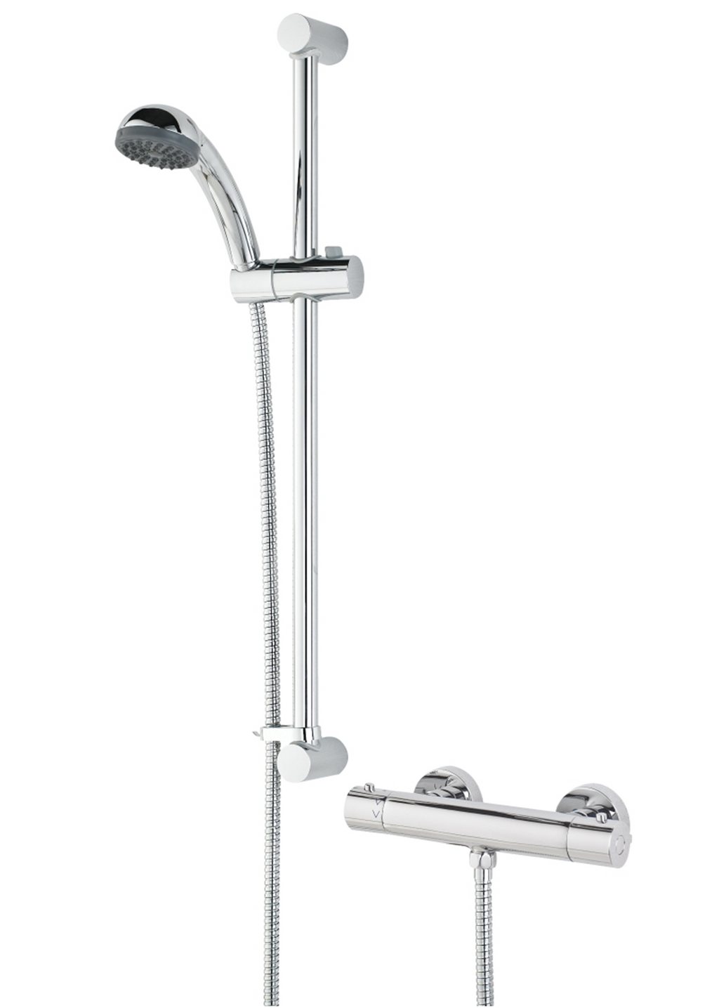 Bristan Freio Cool Touch Thermostatic Bar Shower Mixer with Fast Fit Connections and Single Mode Kit FRE SHXmmCT10 C..